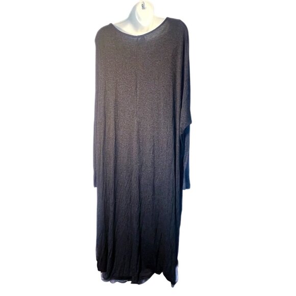 HATCH The Jersey Drape Maternity Dress OS Midi Dolman Nursing Stretch Rayon USA - Picture 7 of 10